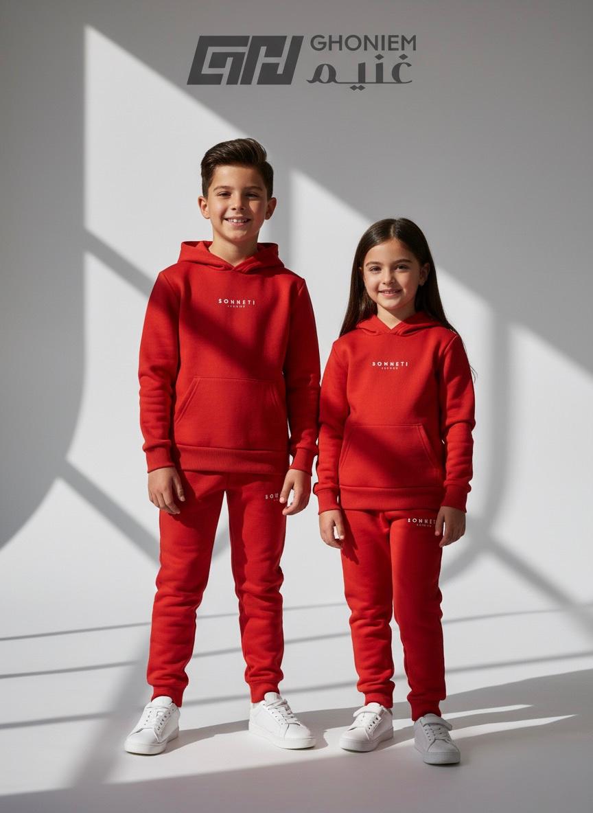 Kids cotton tracksuit